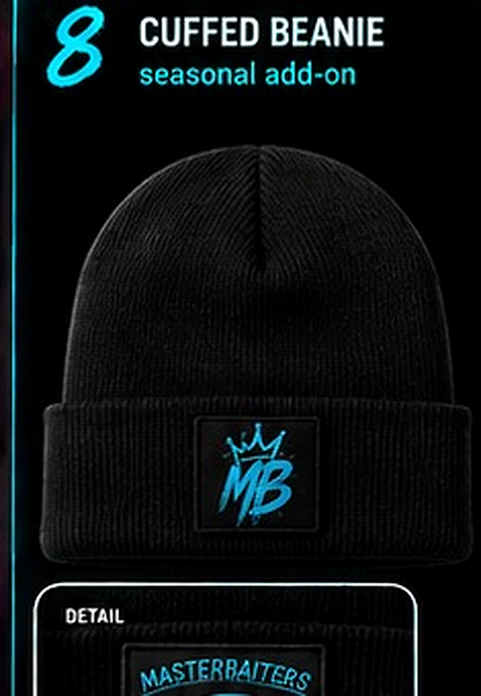 MasterBaiters fishing beanie