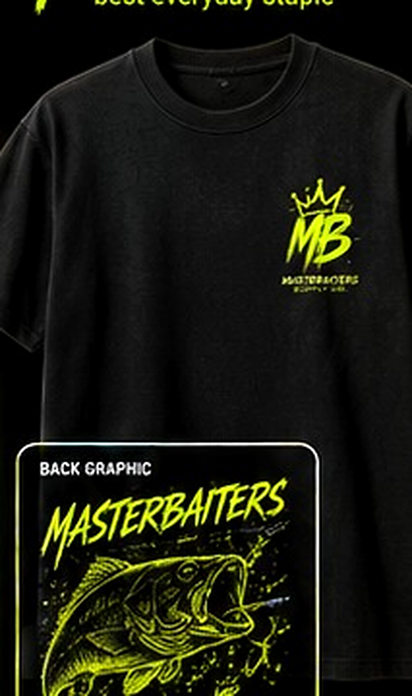 Heavyweight fishing streetwear tee